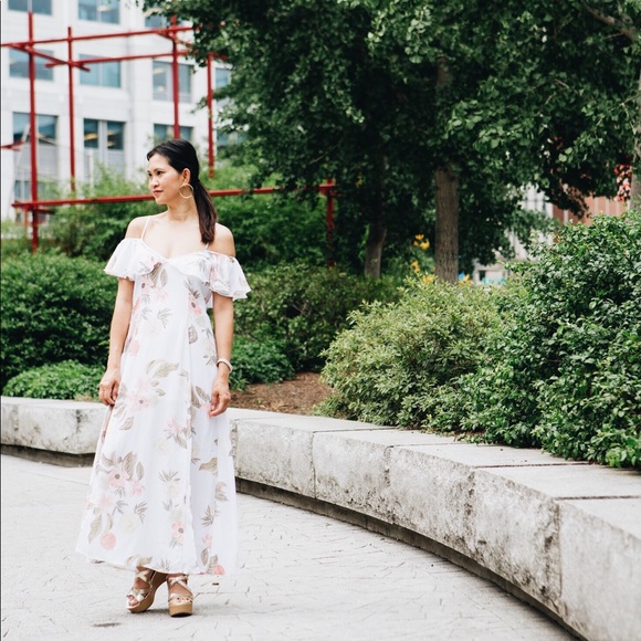 Off Shoulder Ruffle Dress - Picture 5 of 8